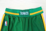 NBA Seattle Supersonics throwback Shorts green